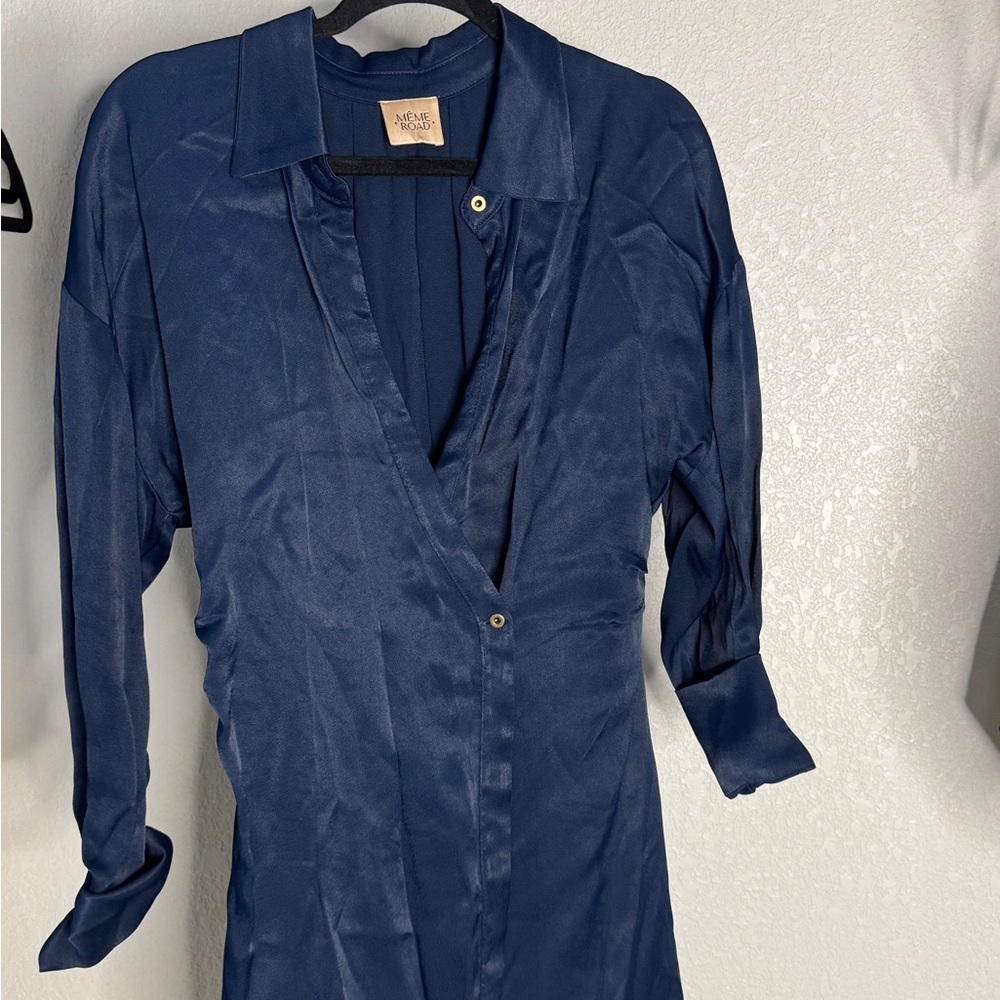 Meme Road from Italy Blue dress